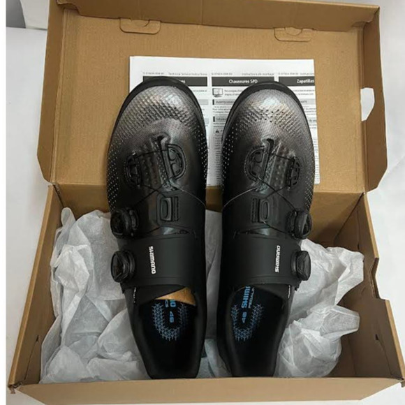 NWB! SHIMANO SH-XC702 Men's Off-Road Racing Shoe, Black, 10 - Picture 5 of 13